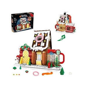 Christmas Carnival XMAS Cake Pen Rack Series. WOMA 628pcs  lBuilding Blocks. New